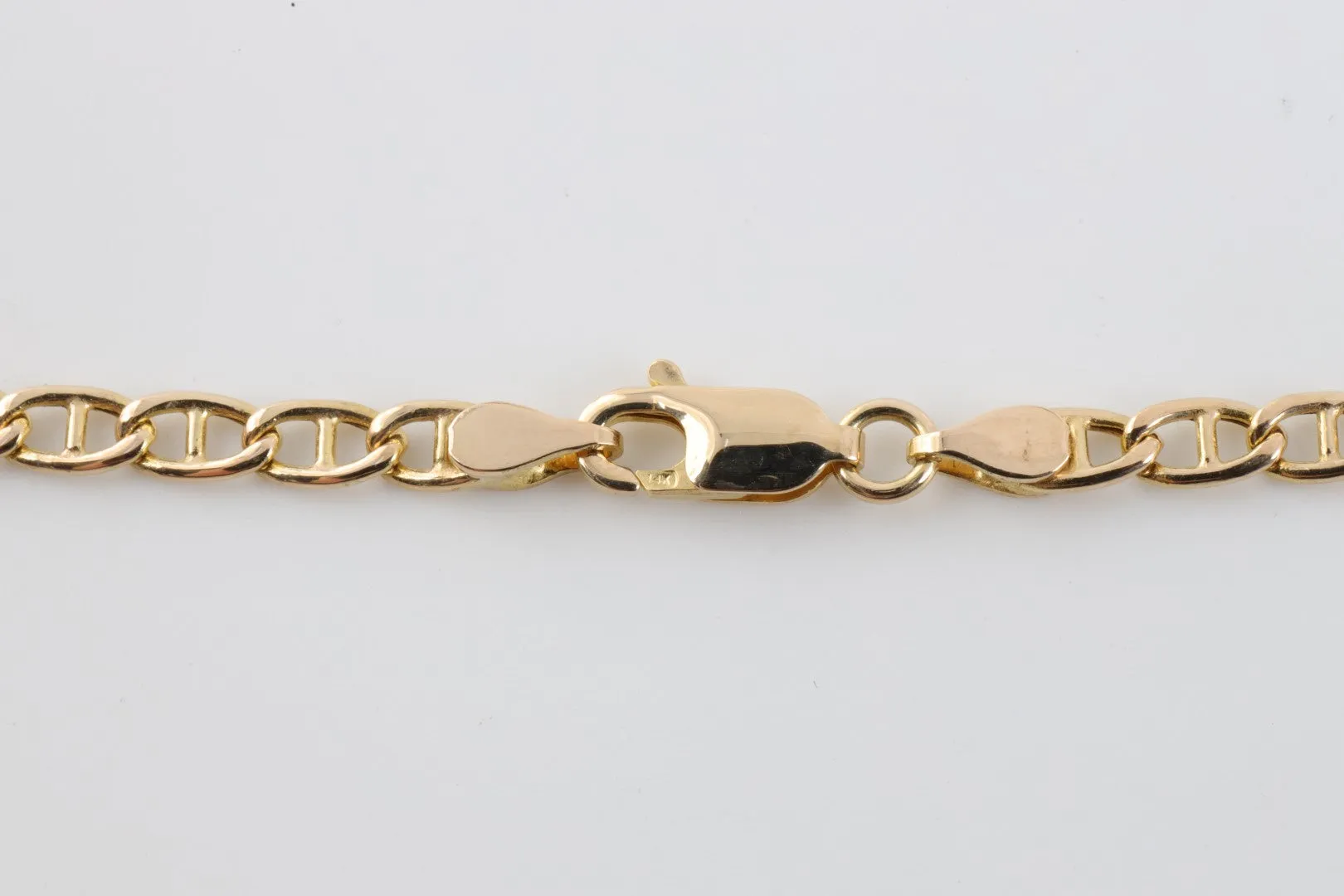 22" 14k Yellow Gold Mariner Chain (5.60g.)