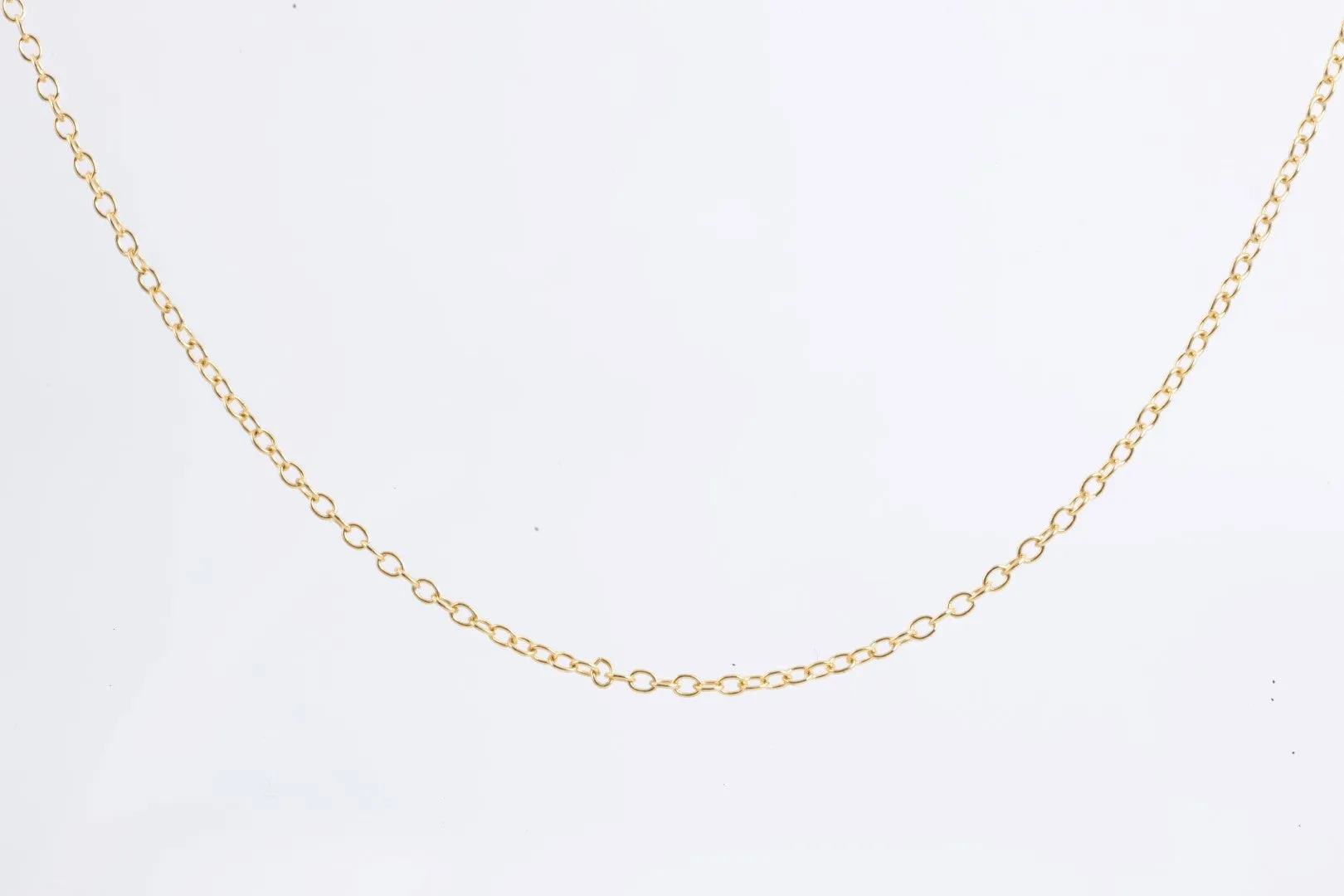 26.5" Tiffany & Co. 18k Yellow Gold Elsa Peretti Cable Chain (3.27g.)