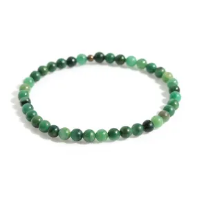 African Jade Delicate Bracelet