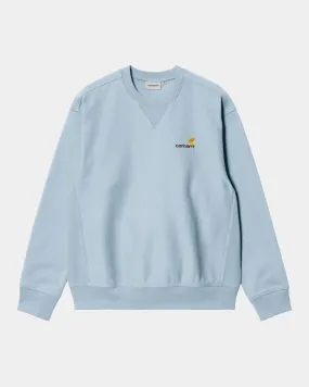 American Script Sweatshirt | Frosted Blue