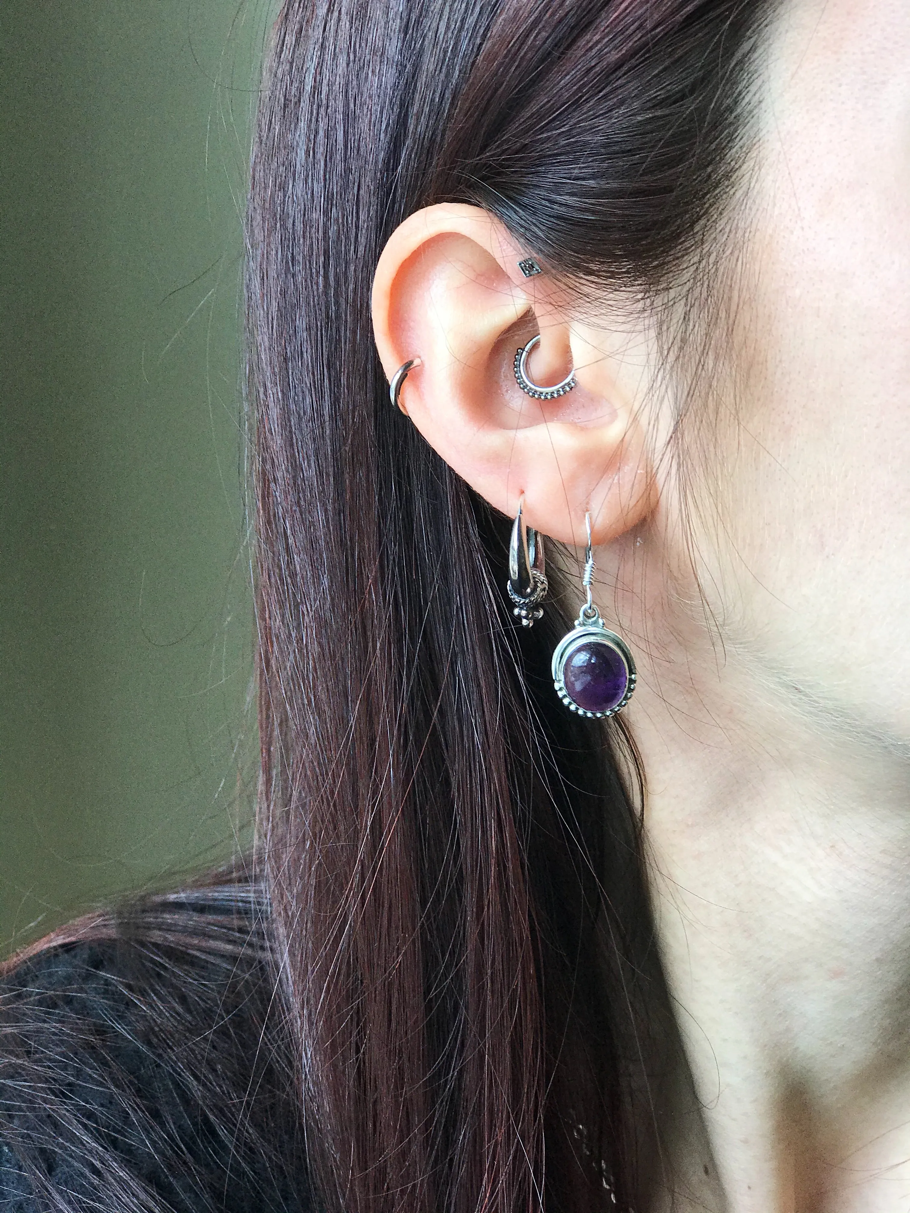 Amethyst Gala Earrings