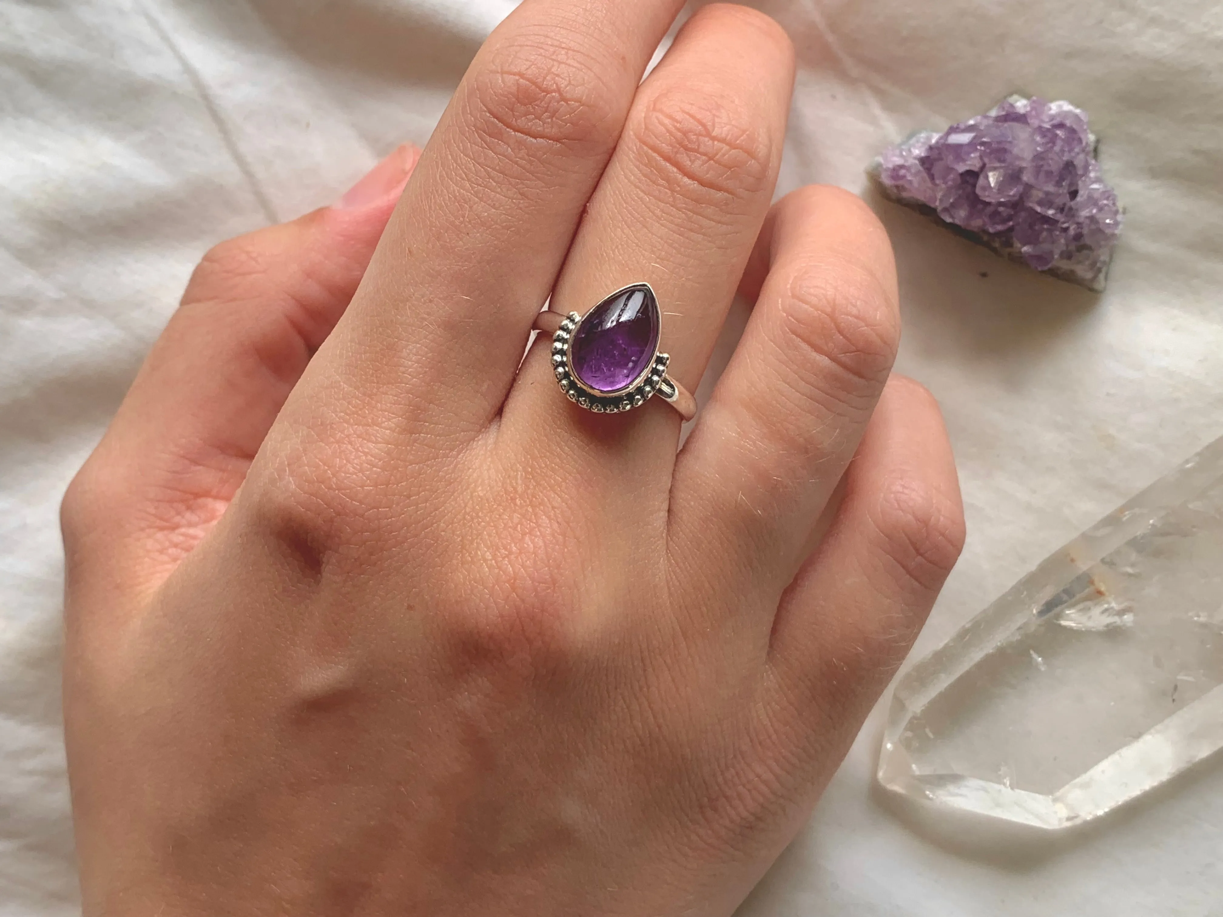 Amethyst Galina Ring