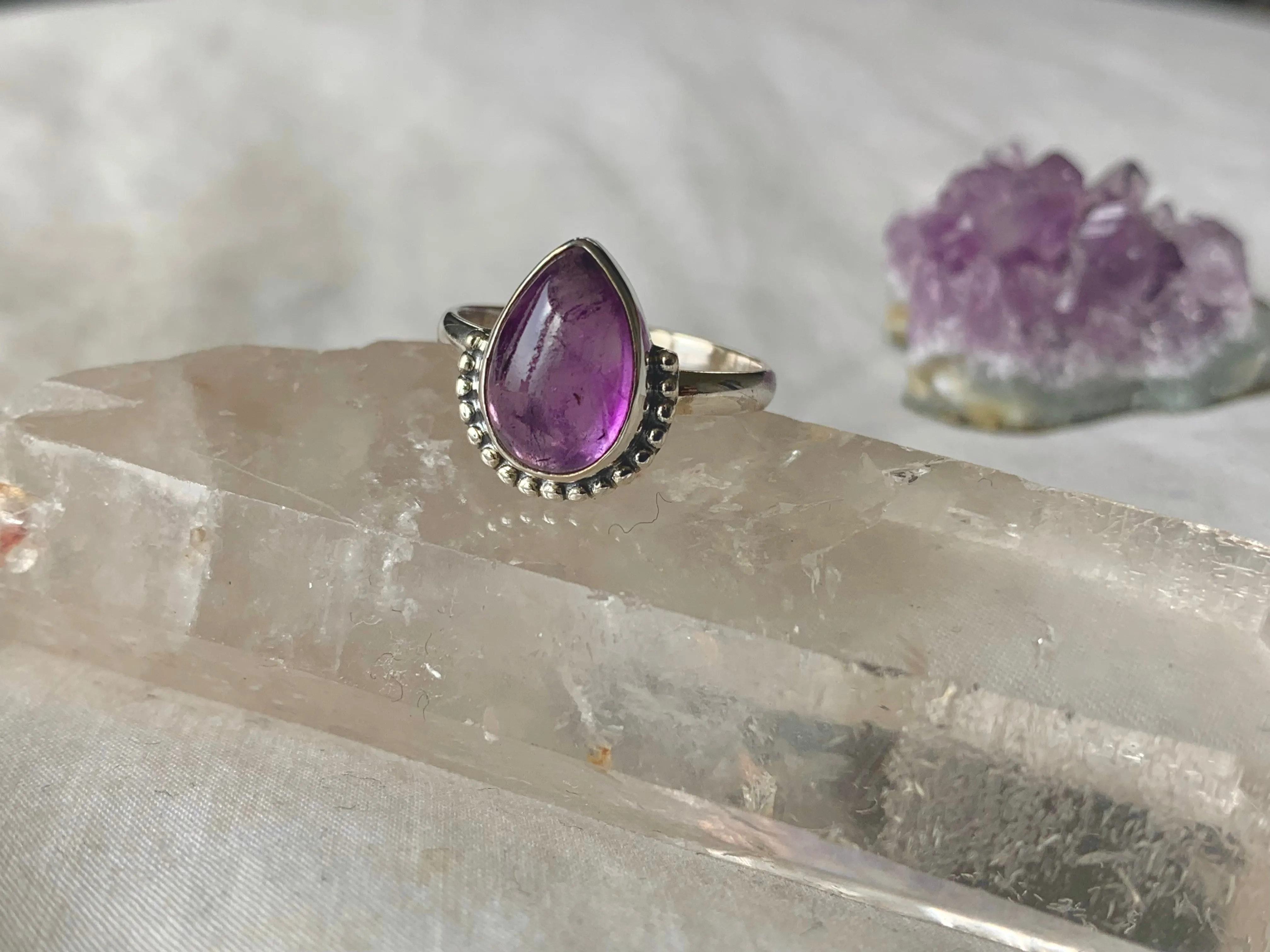 Amethyst Galina Ring