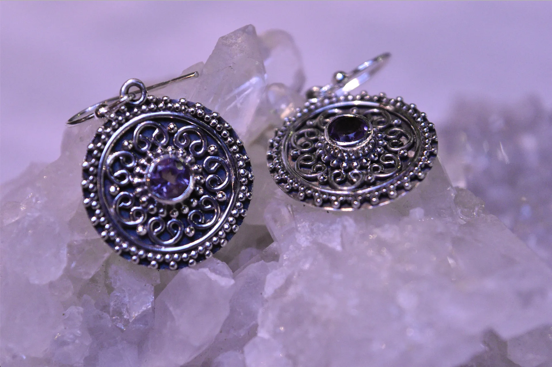 Amethyst Zahara Earrings