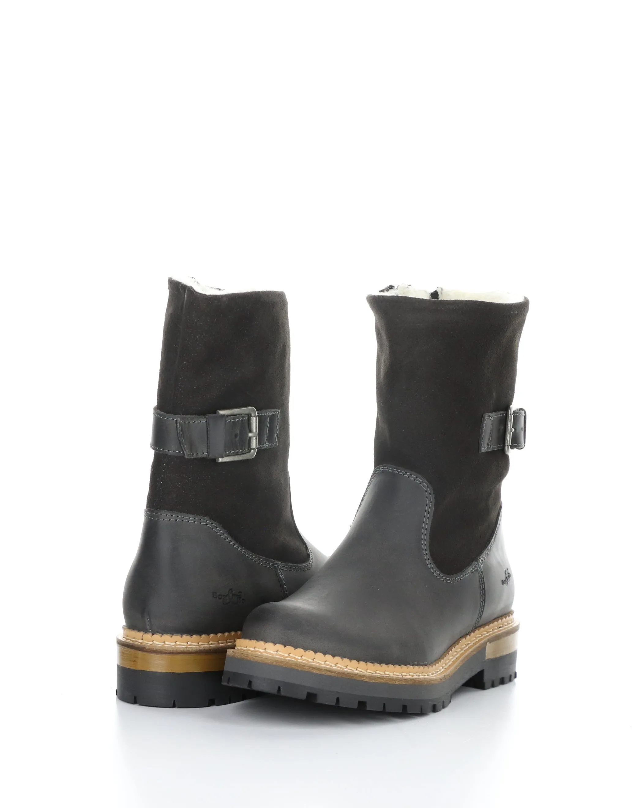 ANNEX GREY Round Toe Boots