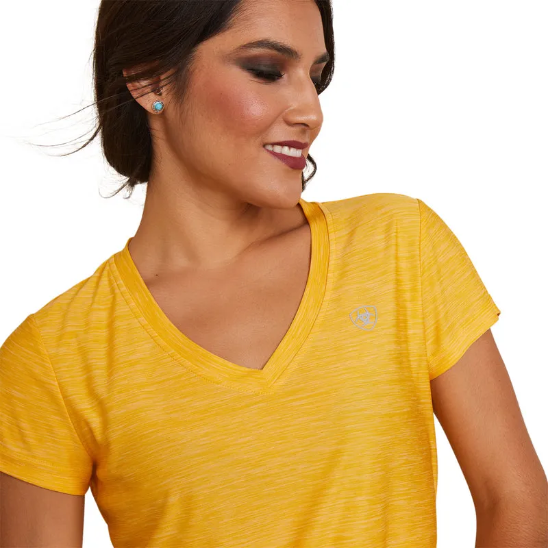 'Ariat' Women's Laguna Baselayer - Yolk Yellow