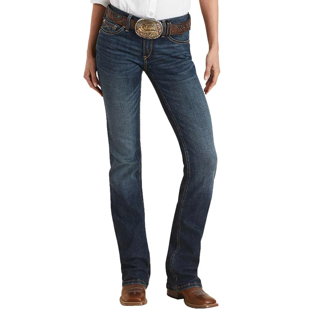 Ariat Women's R.E.A.L. Mid Rise Amora Bootcut Jeans