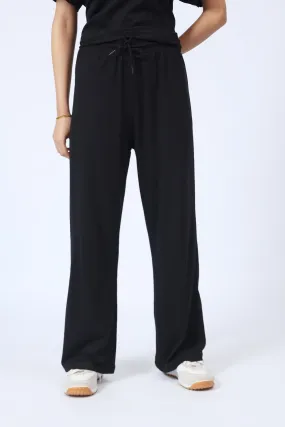 BASIC WIDE LEG TROUSERS