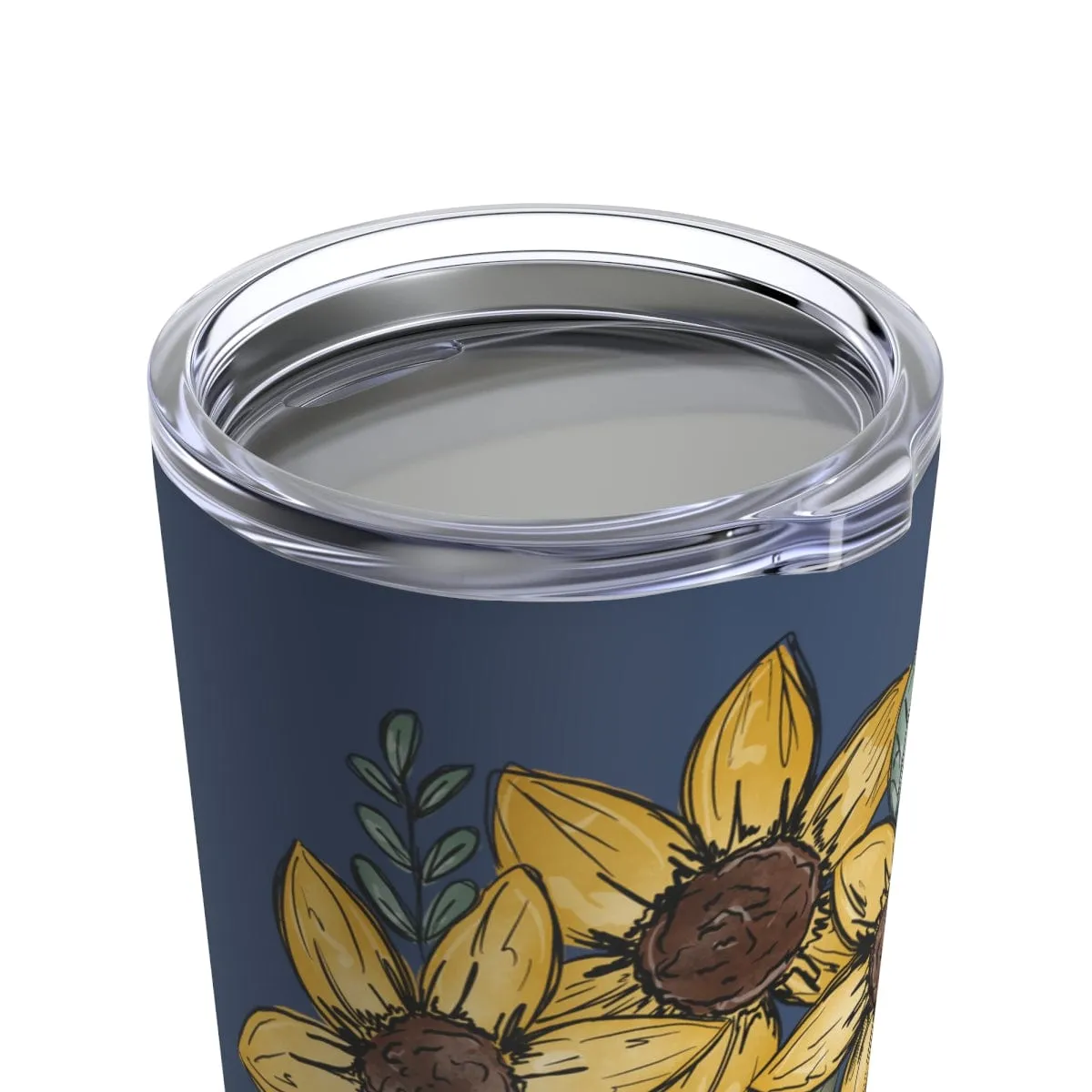 Be Still And Know Flowers Tumbler 20oz