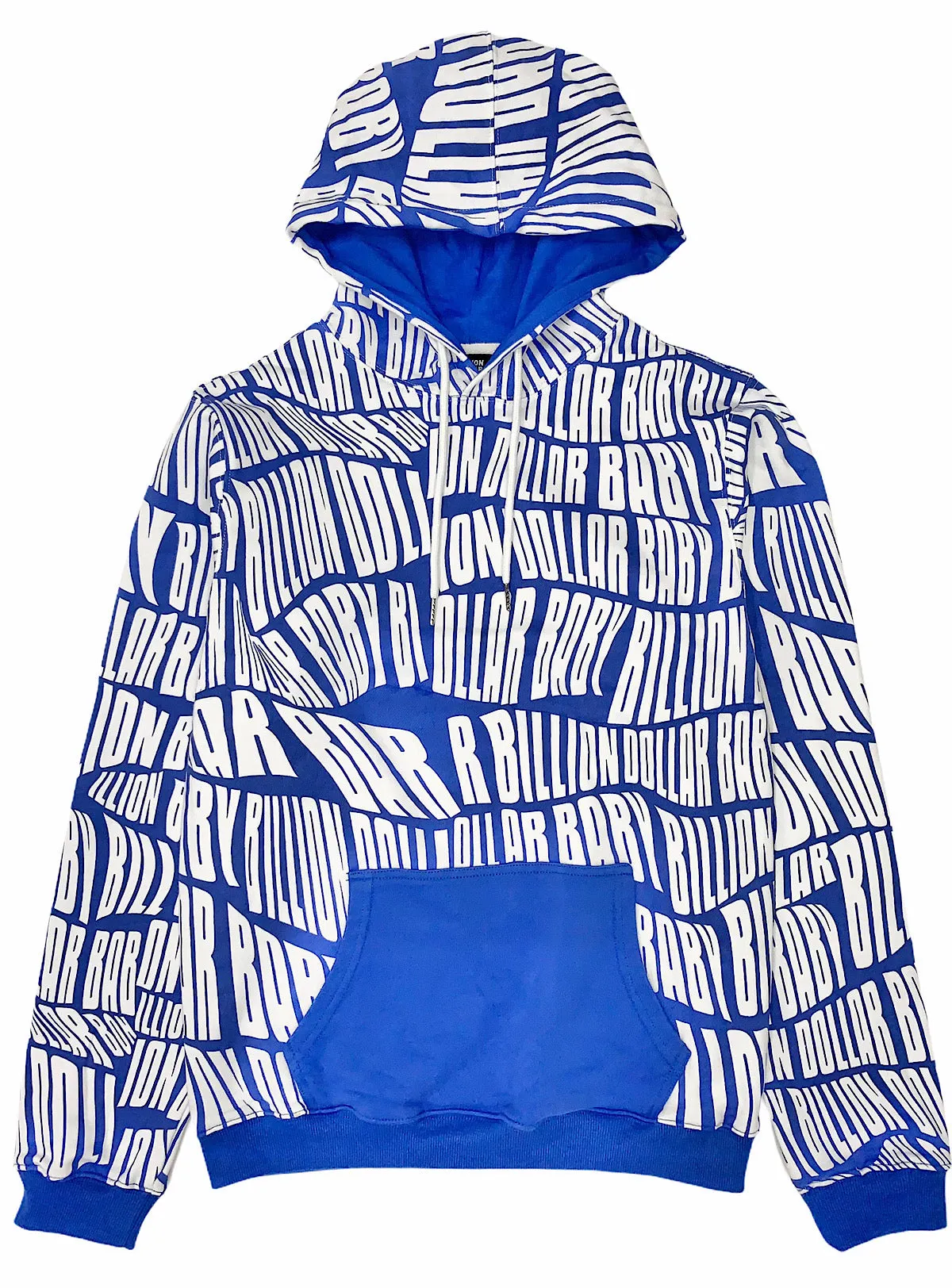 Billion Dolla Baby Hoodie - AOP Print - Blue