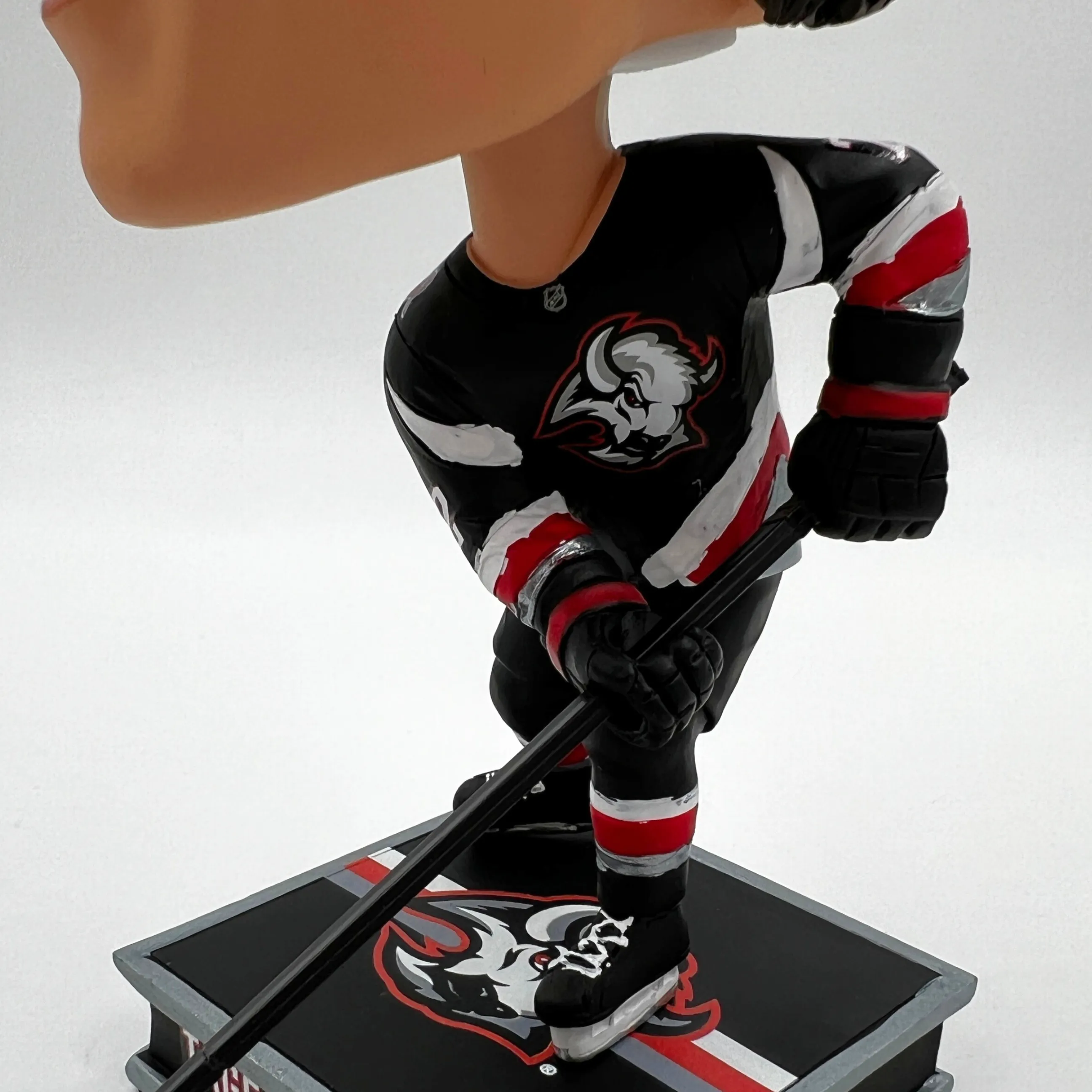 Buffalo Sabres Tage Thompson Black & Red Jersey Big Heads Bobble Head