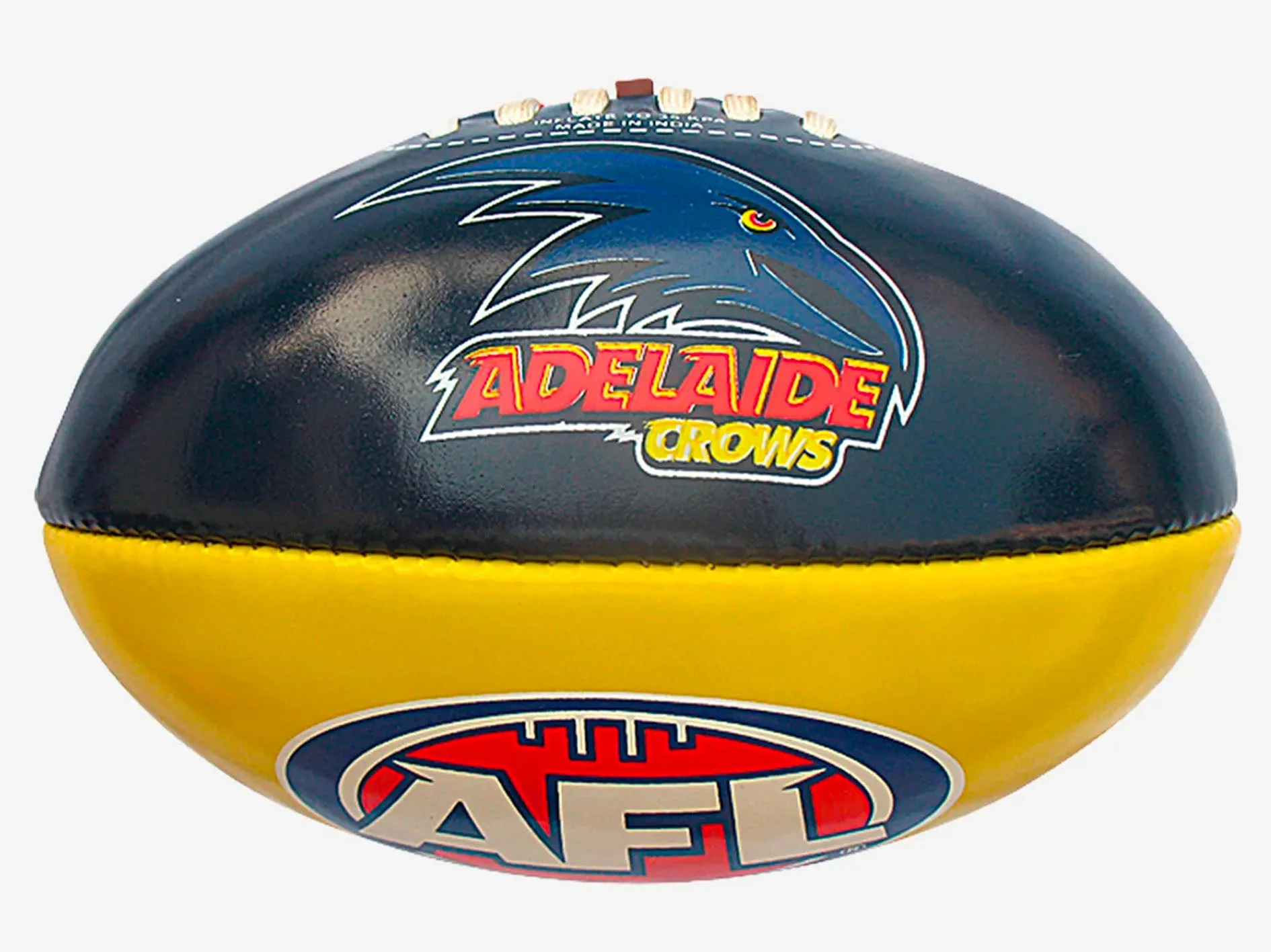 Burley PVC AFL Adeliade Crows Footy Ball 20cm <br> 9BA102G001