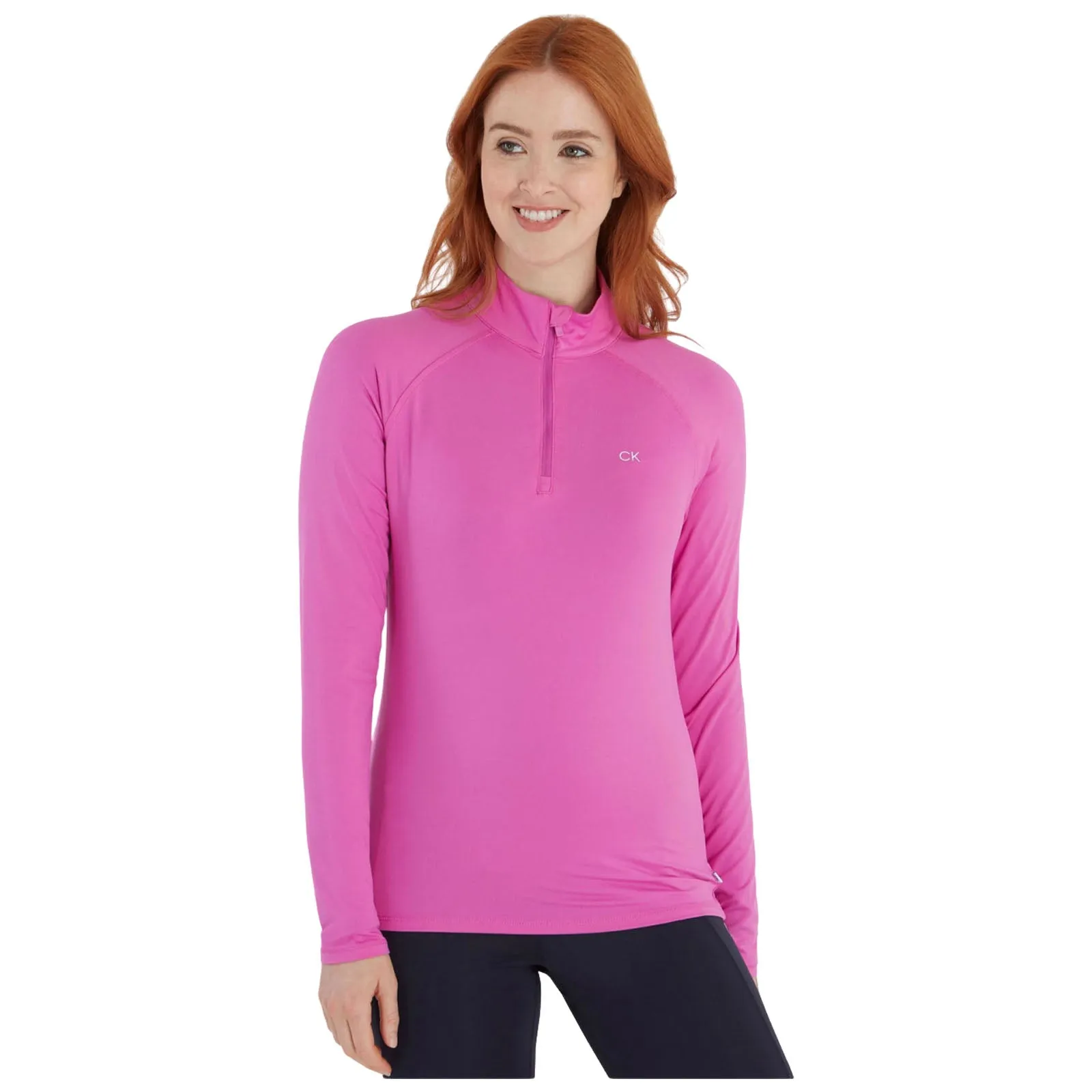 Calvin Klein Ladies Bolina Half Zip Top