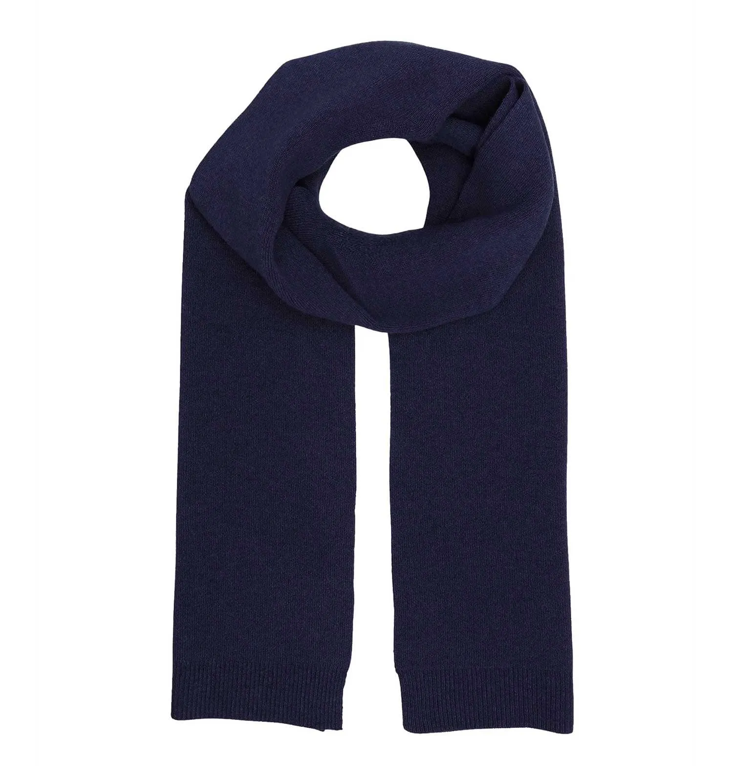 Colorful Standard Merino Wool Scarf – Navy Blue