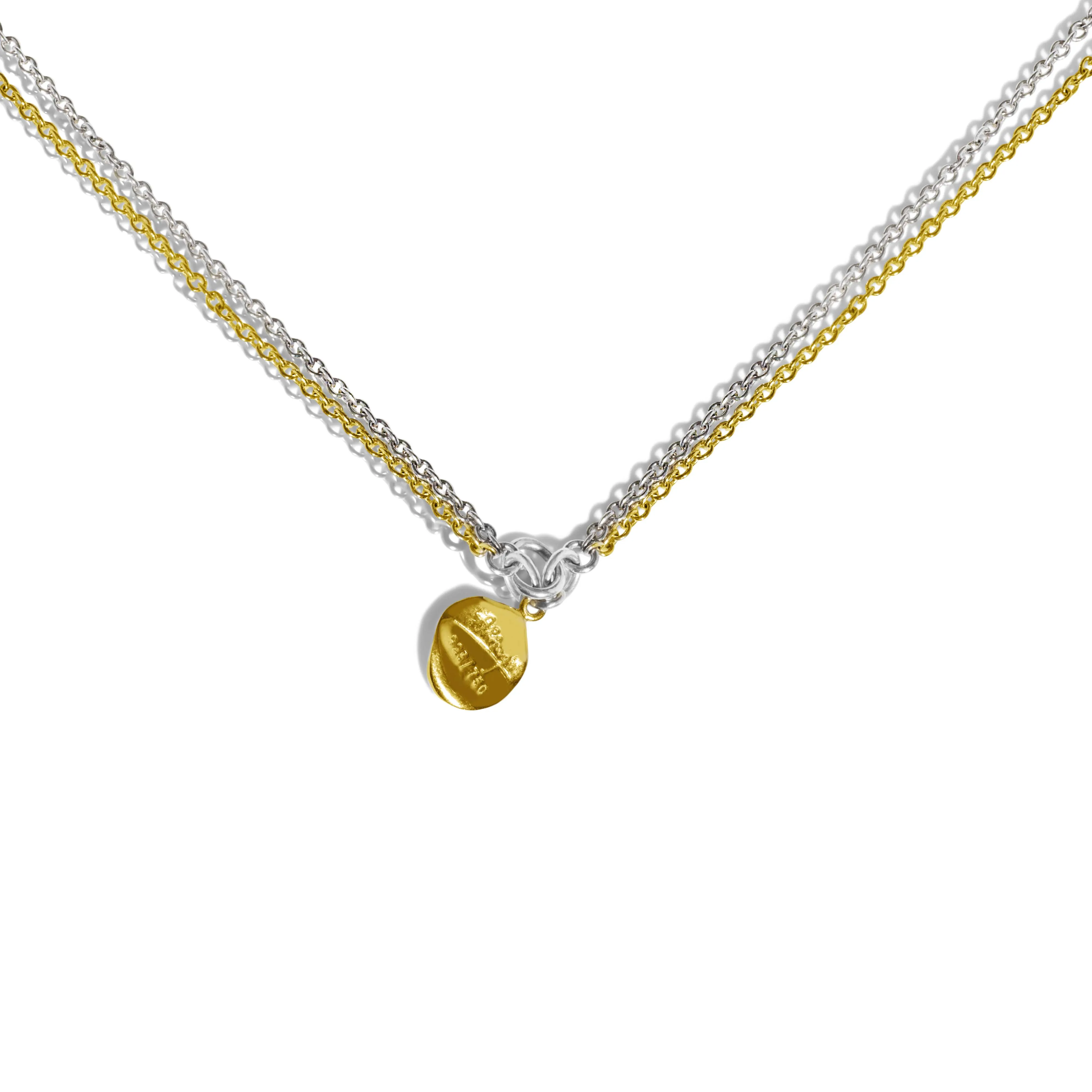 Dandelion Flower Pendant Necklace with Diamonds