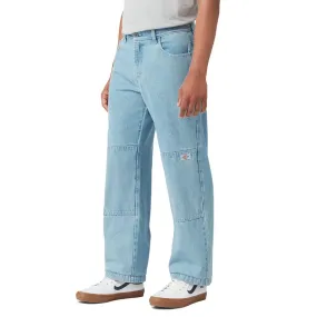 Dickies Loose Fit Double Knee Pants - Light Denim