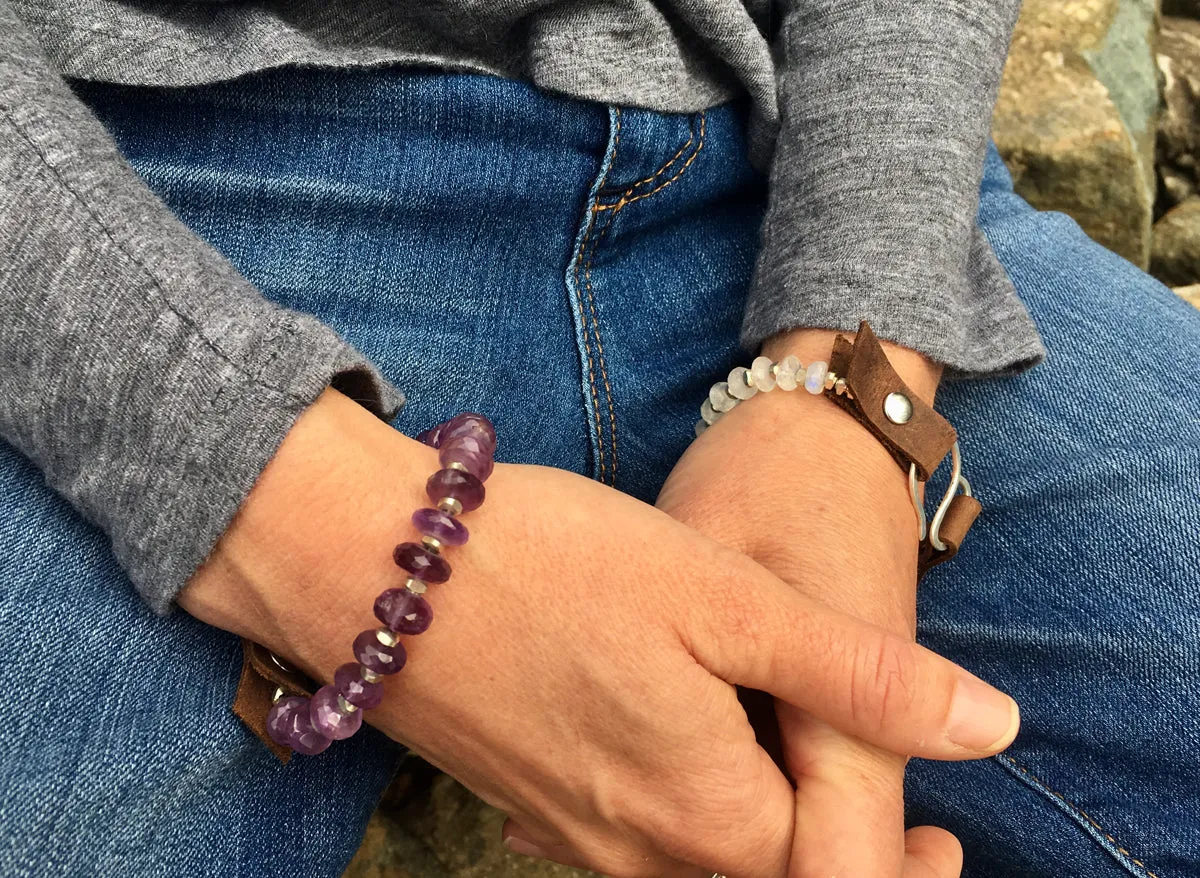 Eliminate Drama: Amethyst Bracelet