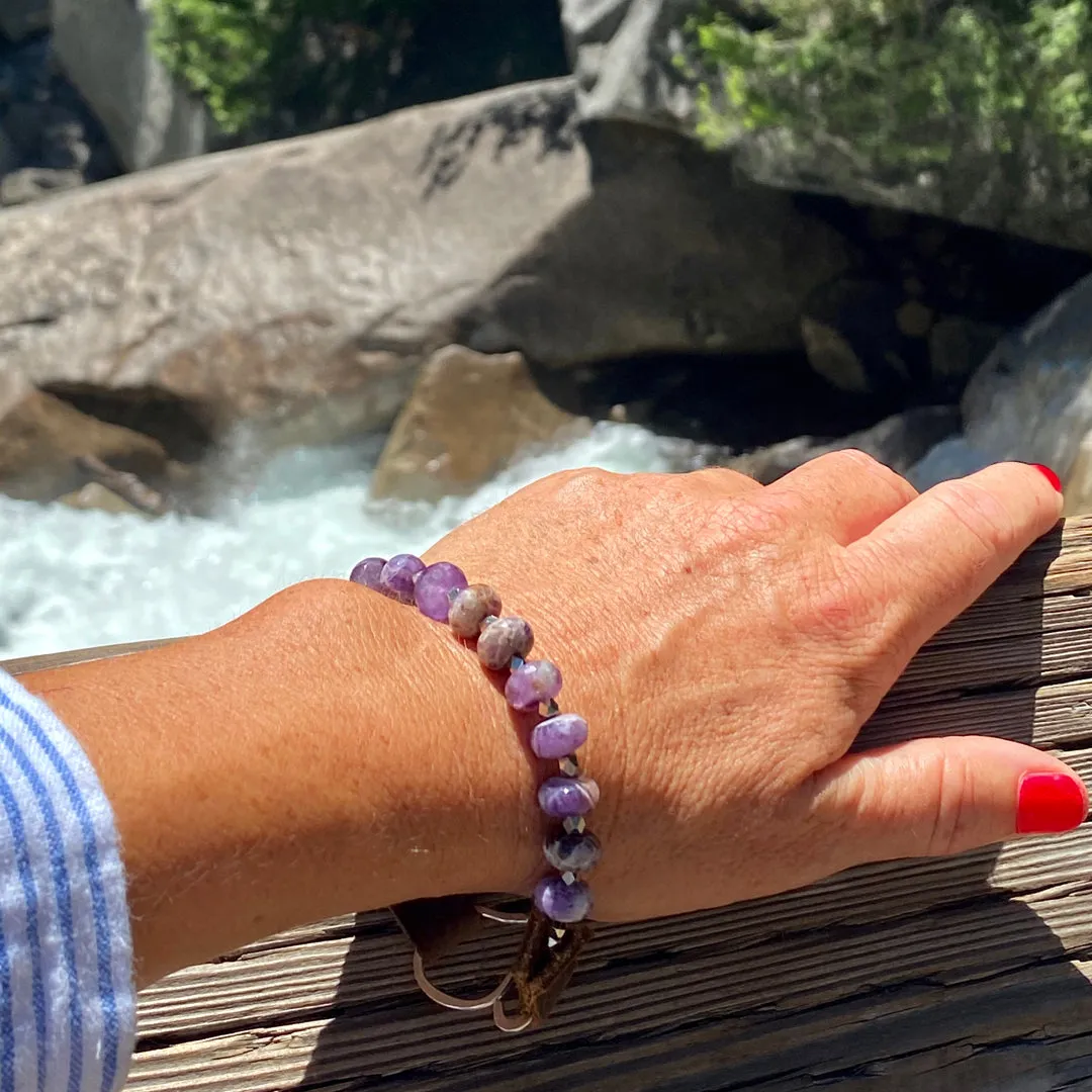 Eliminate Drama: Amethyst Bracelet