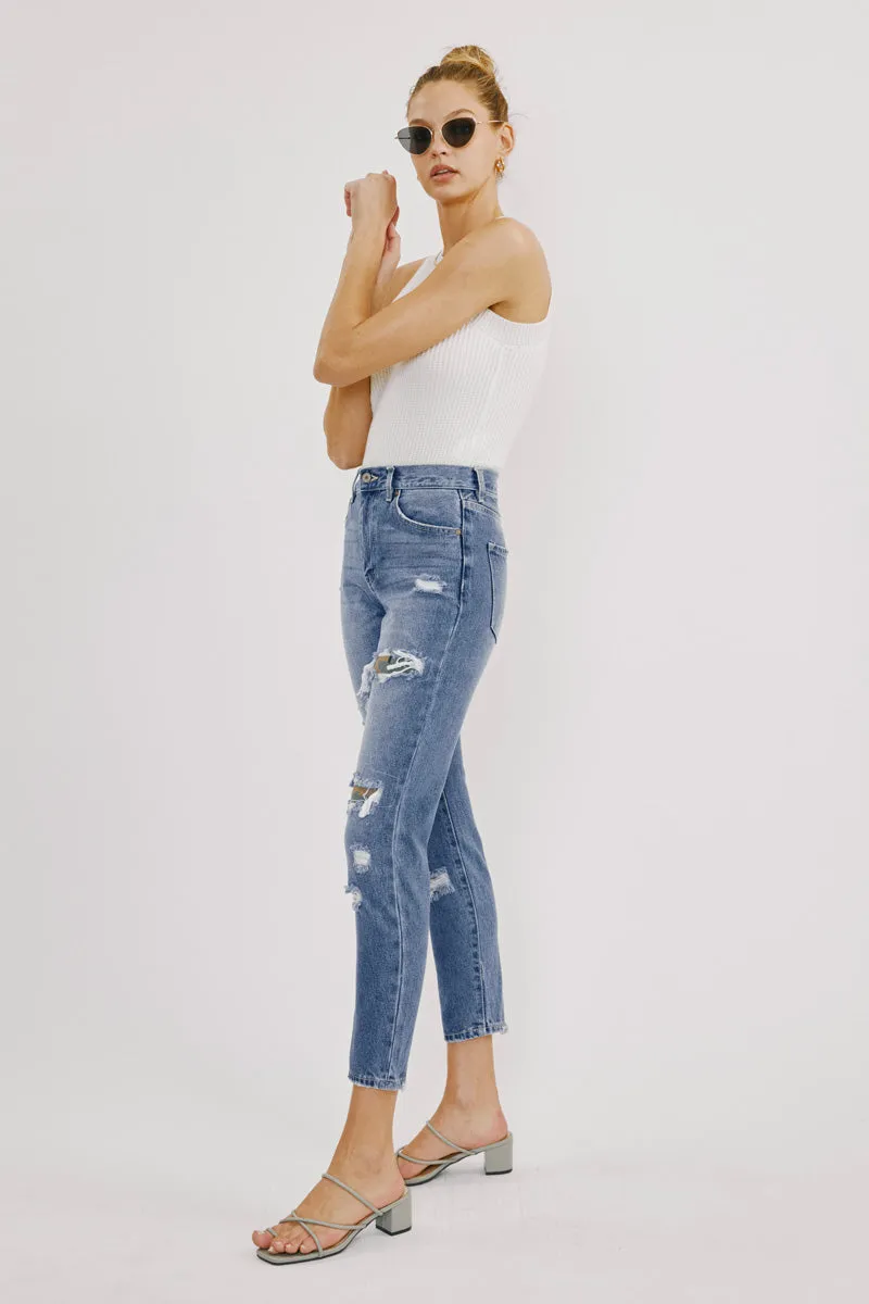 Esmee Ultra High Rise Mom Jeans