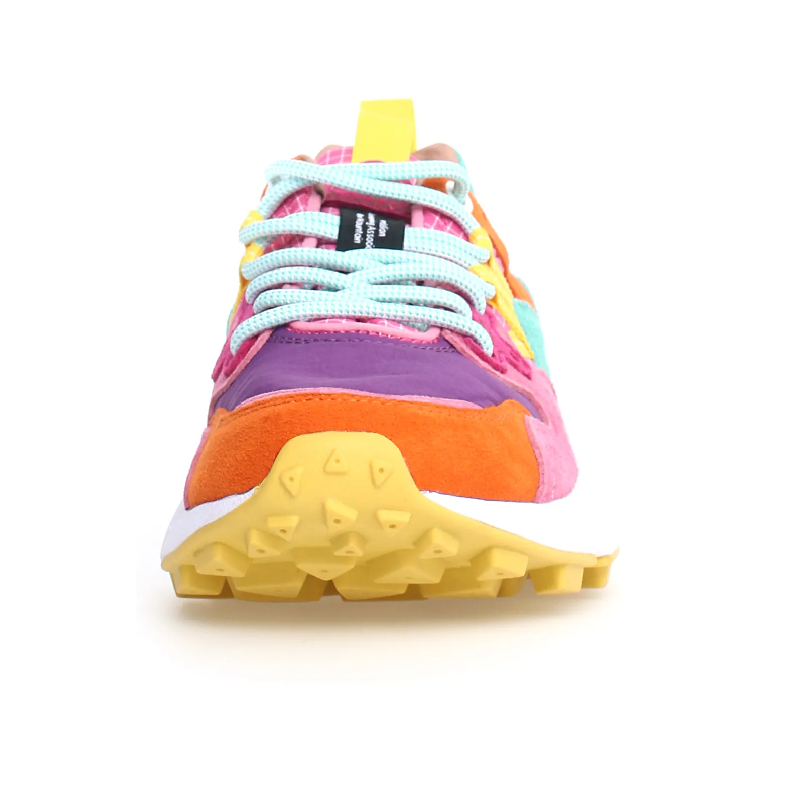 Flower Mountain Yamano 3 Sneaker (Women) - Orange/Fuchsia/Violet