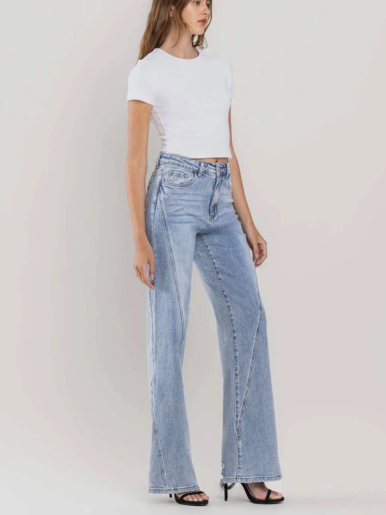 Flying Monkey Ultra High Rise Wide Leg Jean