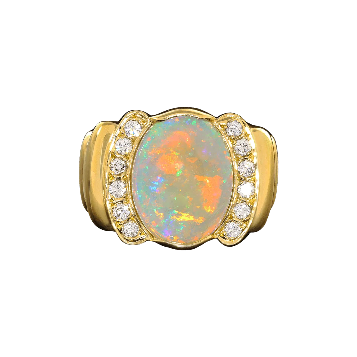 Forever Always Opal & Diamond Ring