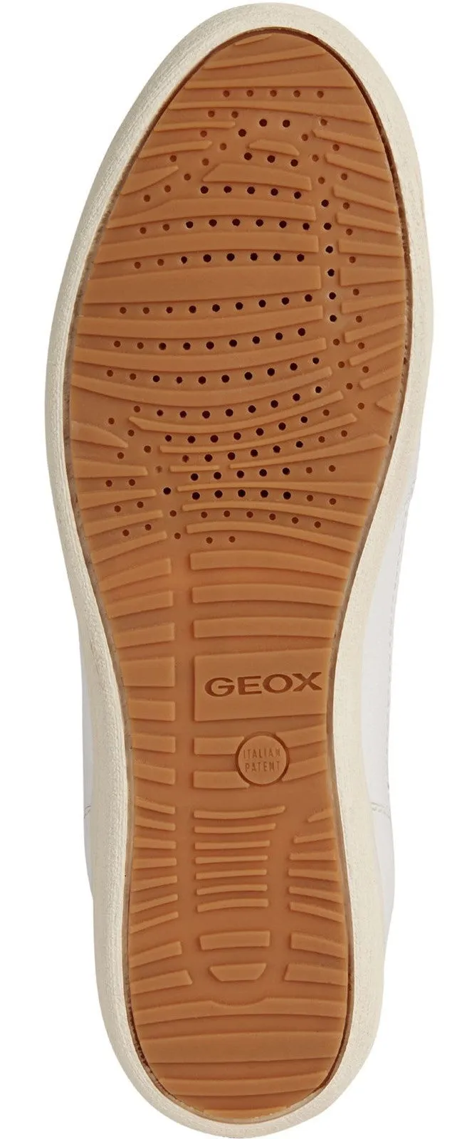 Geox D Myria A Womens Leather Lace Up Trainer