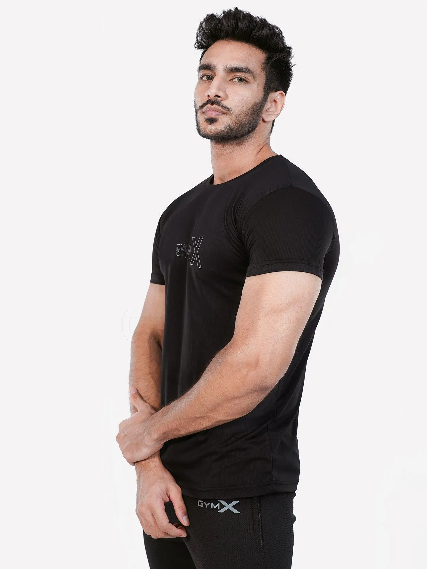 GymX Ultra Lite Tee: Black - Sale