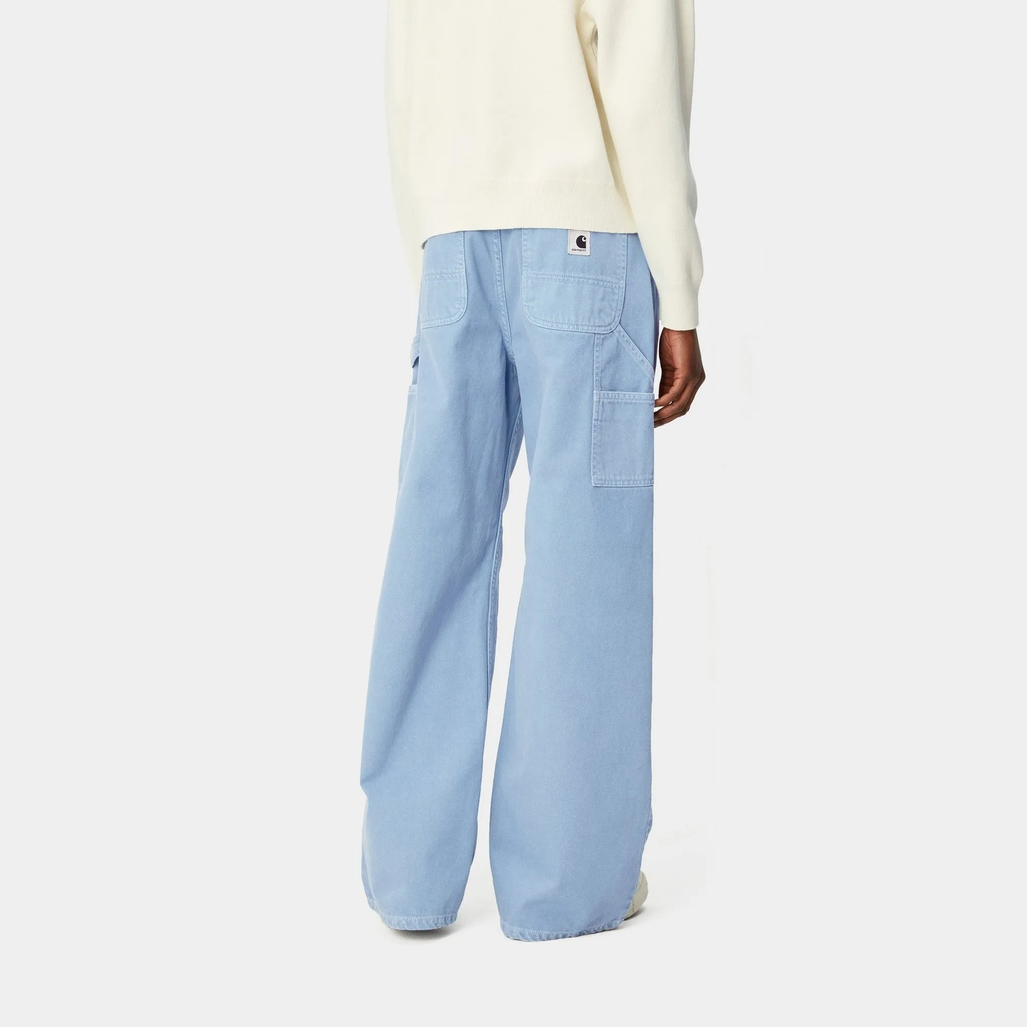 Jens Pant - Twill | Frosted Blue (stone dyed)