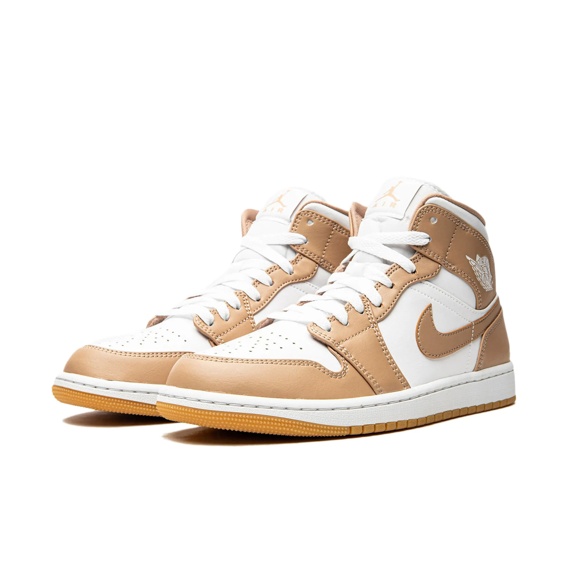 Jordan 1 Mid Tan Gum