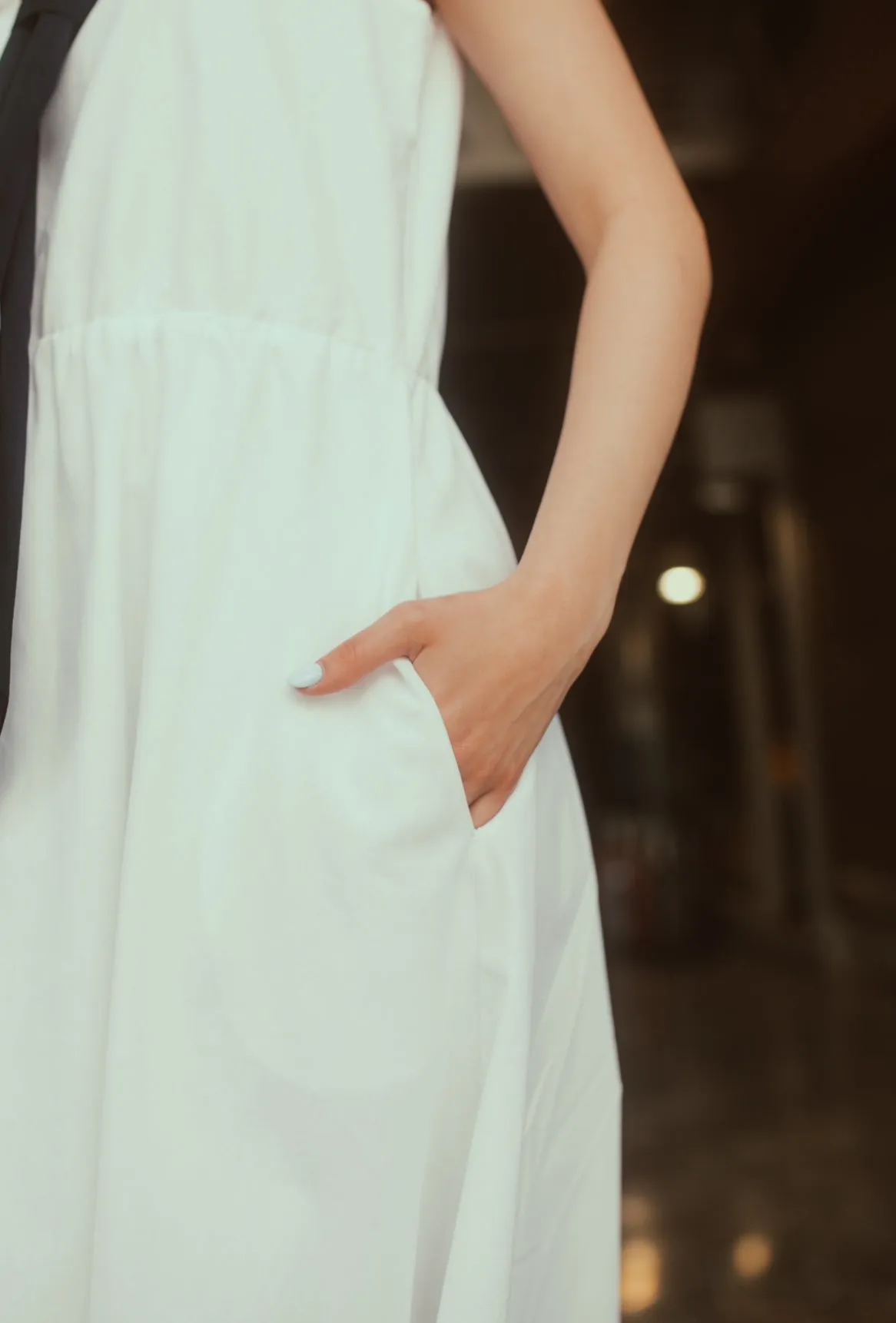 “Juliet” dress in white