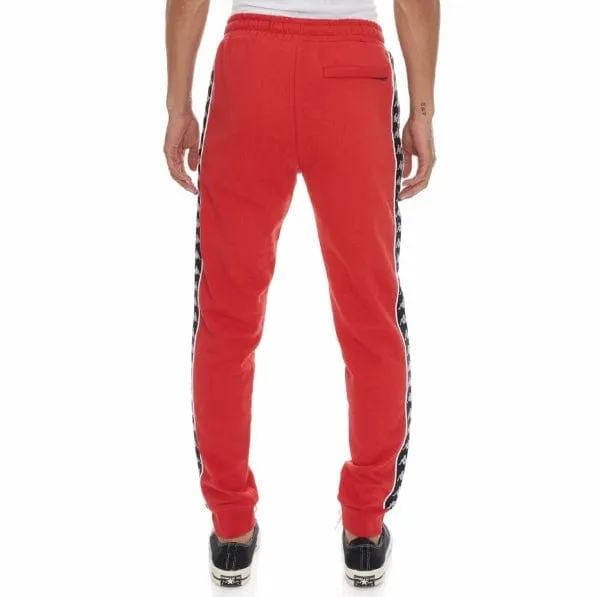 Kappa 222 Banda Alanz 2 Sweatpants (Red/Black) 311BHCW-A2I