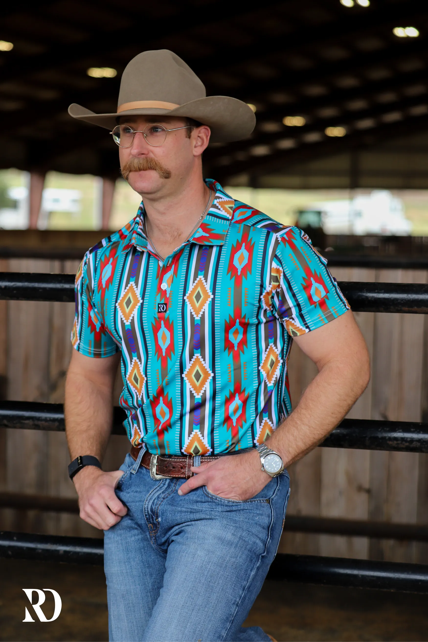 KIOWA MEN'S PERFORMANCE POLO