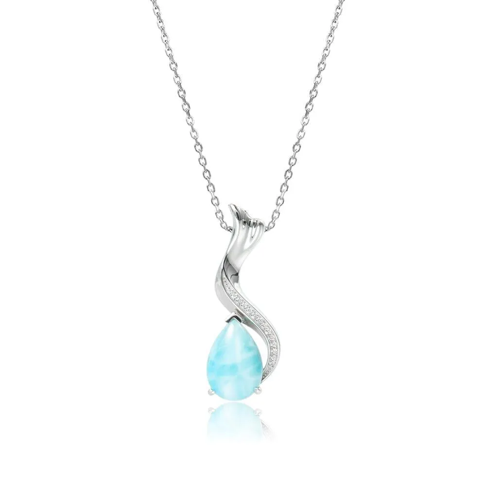 Larimar Glamour Pendant