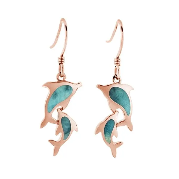 Larimar Nai'a Lovers Earrings