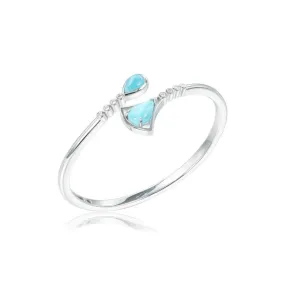 Larimar Passion Bangle