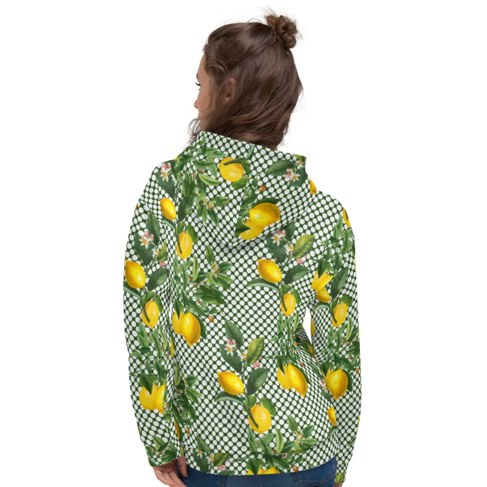 Lemony Dots Unisex Hoodie