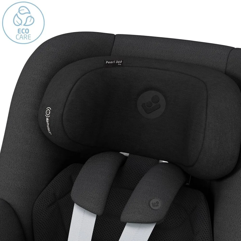 Maxi Cosi Pearl 360 PRO Car Seat - Authentic Black