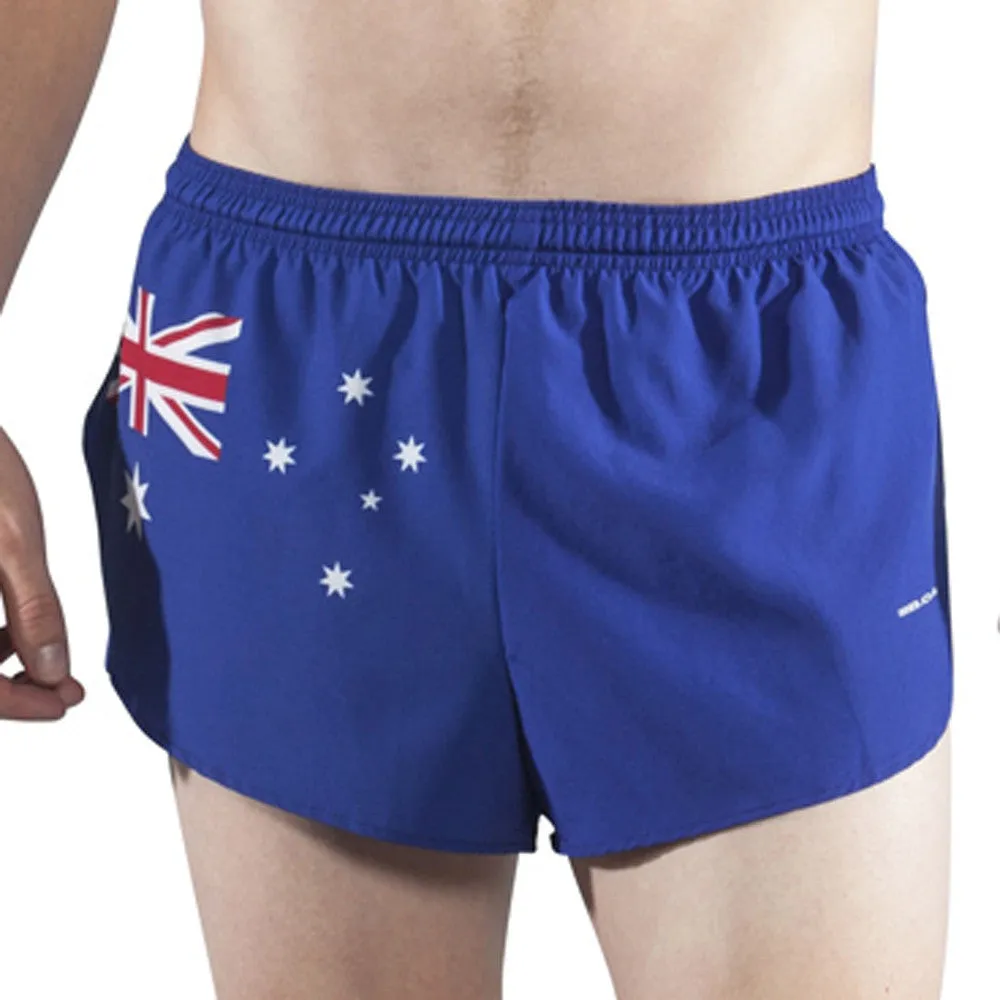 Men's 1" Elite Split Shorts- Australia