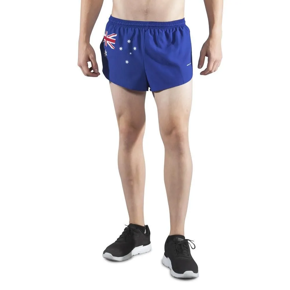 Men's 1" Elite Split Shorts- Australia