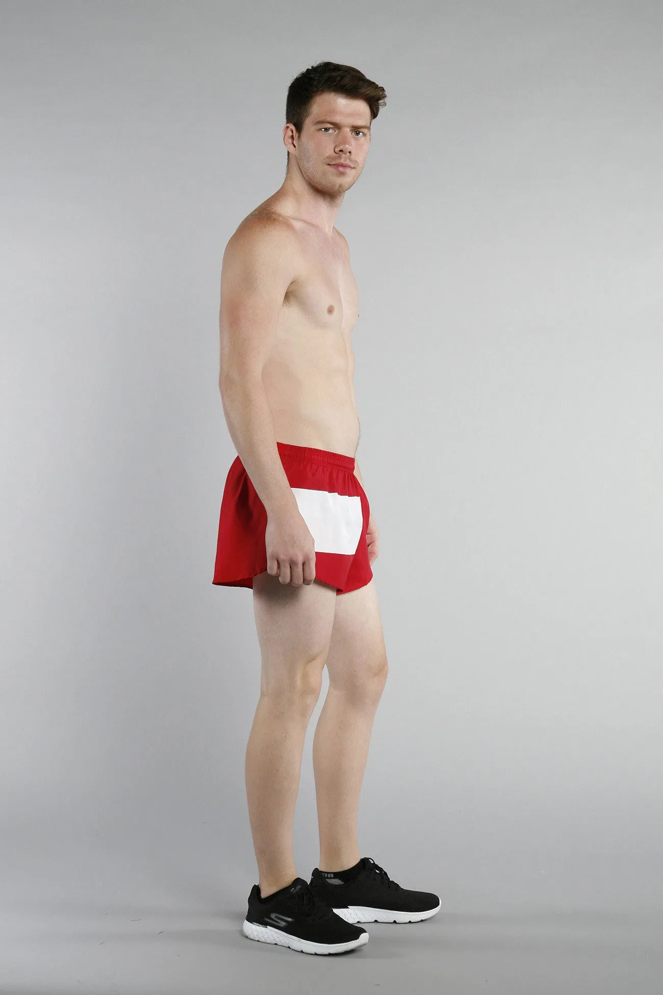 Men's 1" Elite Split Shorts- Austria