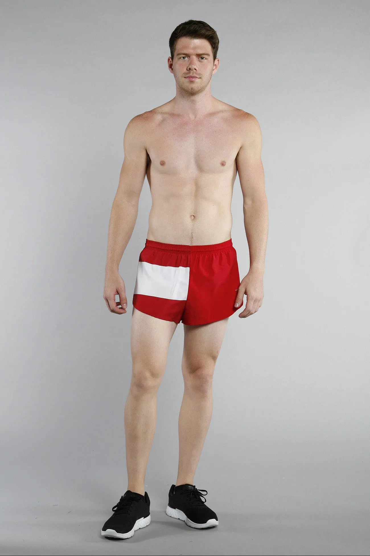 Men's 1" Elite Split Shorts- Austria