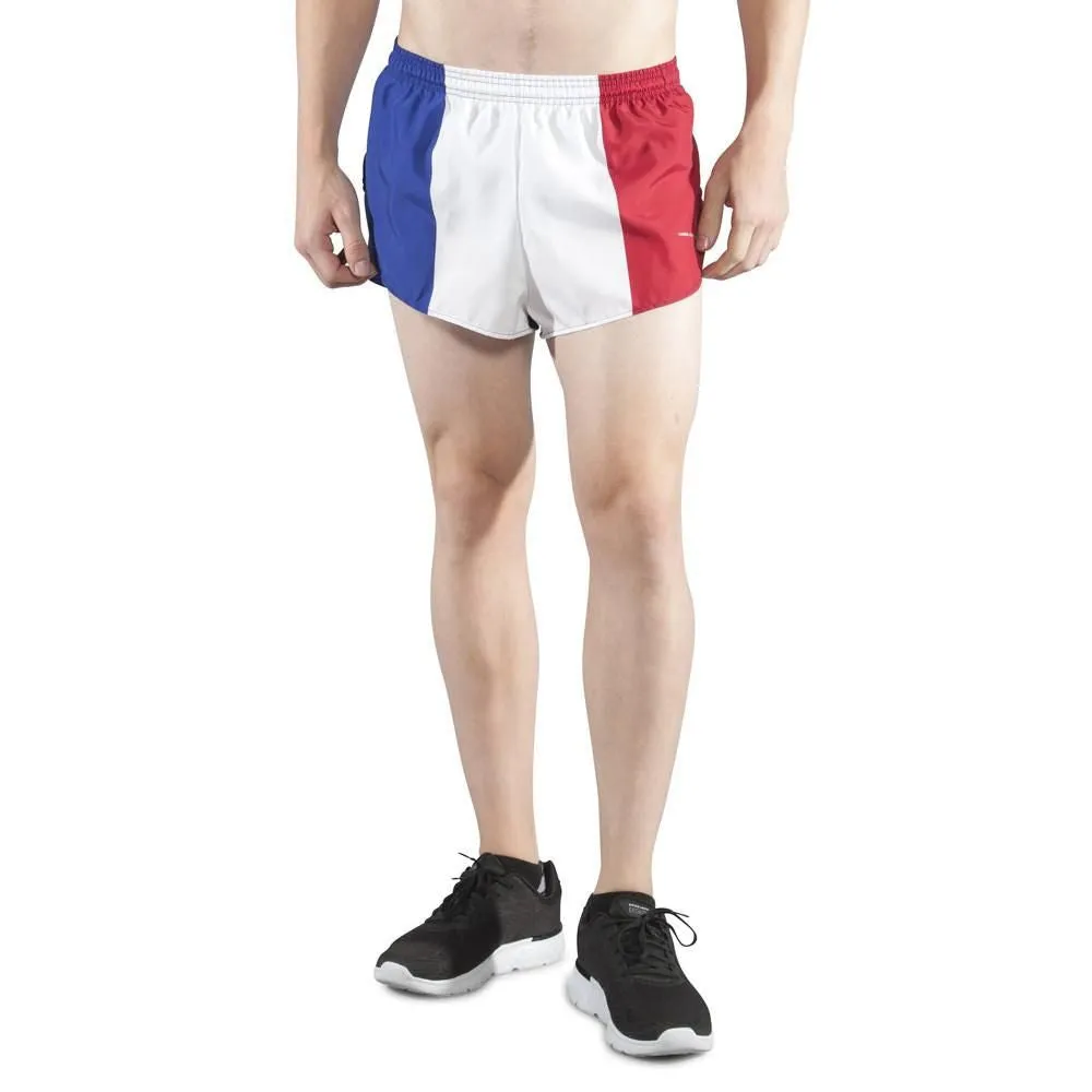 Men's 1" Elite Split Shorts- France