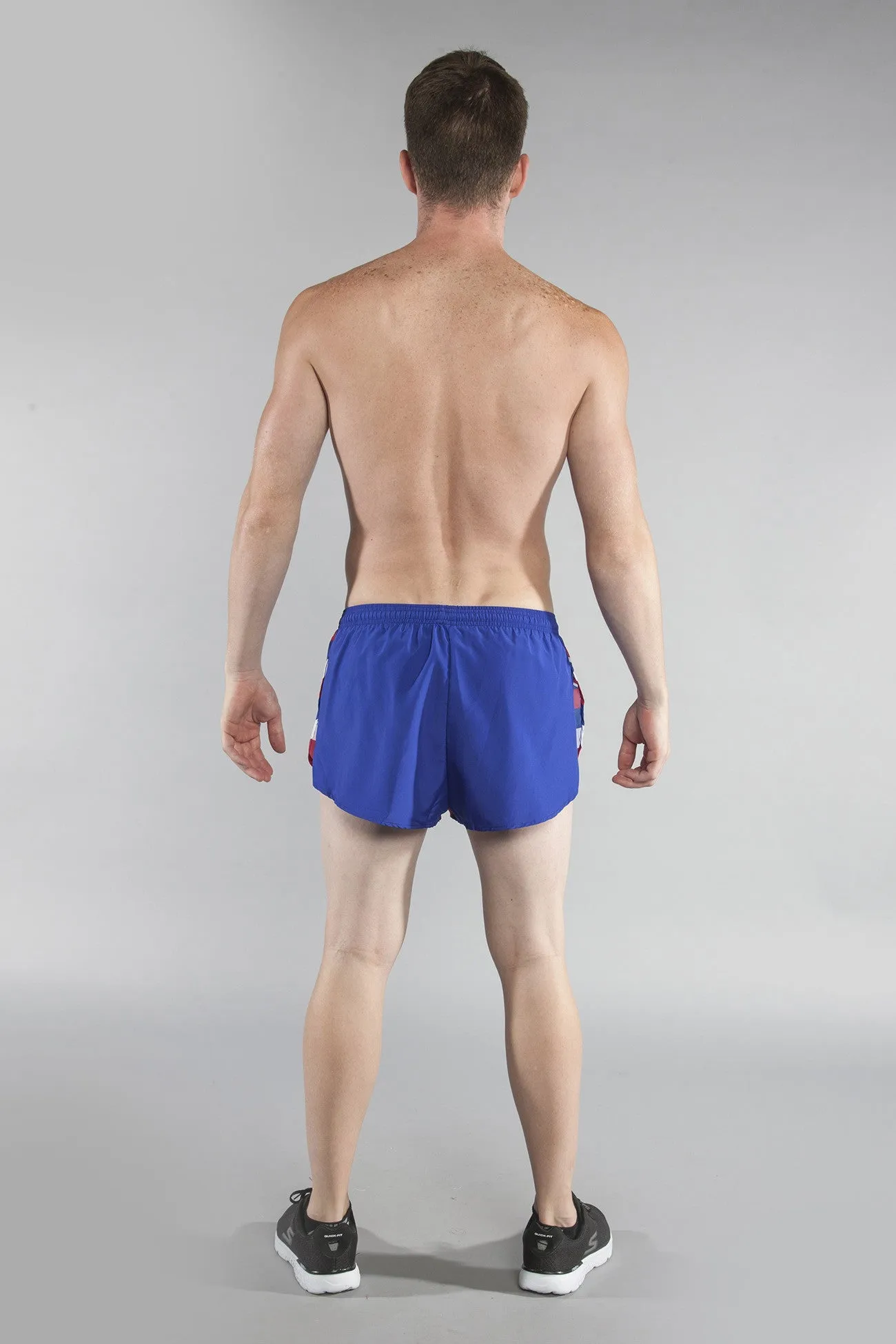 Men's 1" Elite Split Shorts- Hawaii