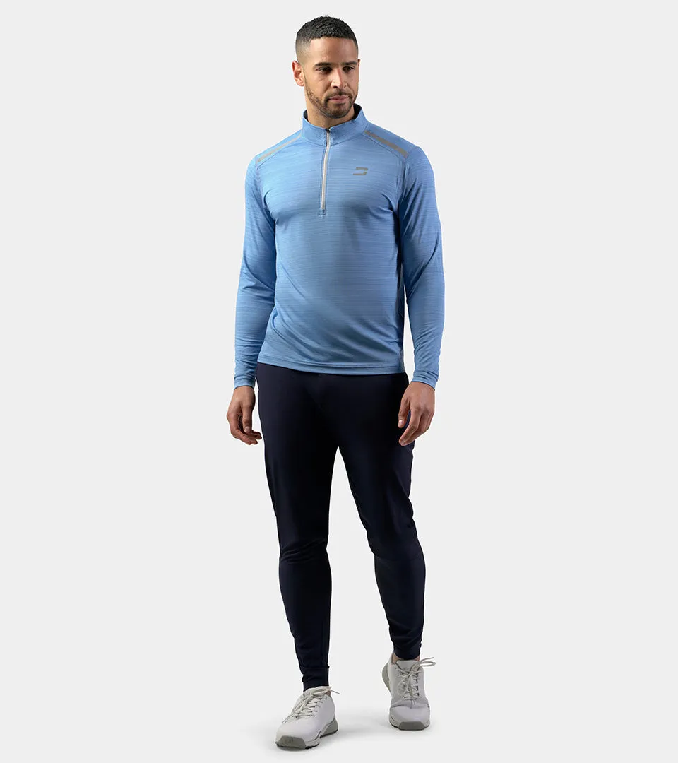 MICRO SPORT 1/4 ZIP - BLUE