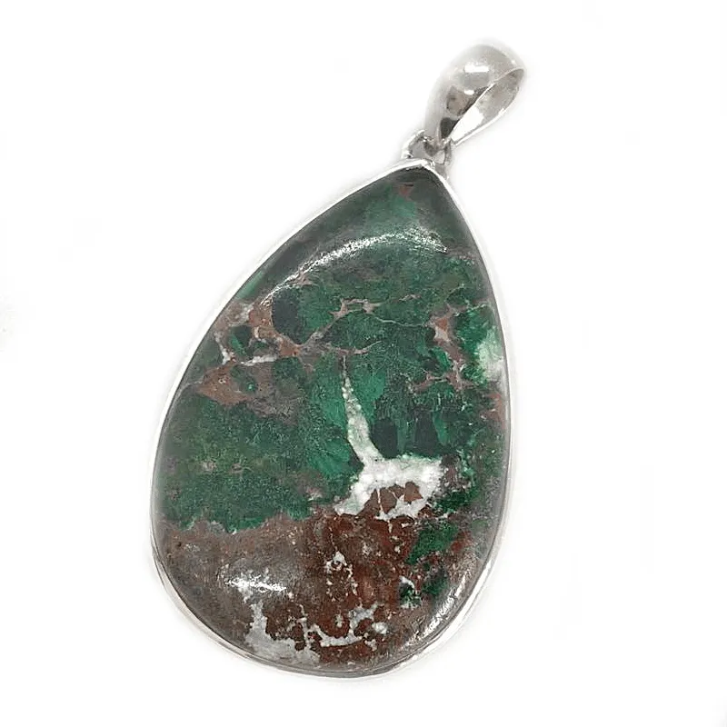 Montie Chrysocolla Statement Pendant - C