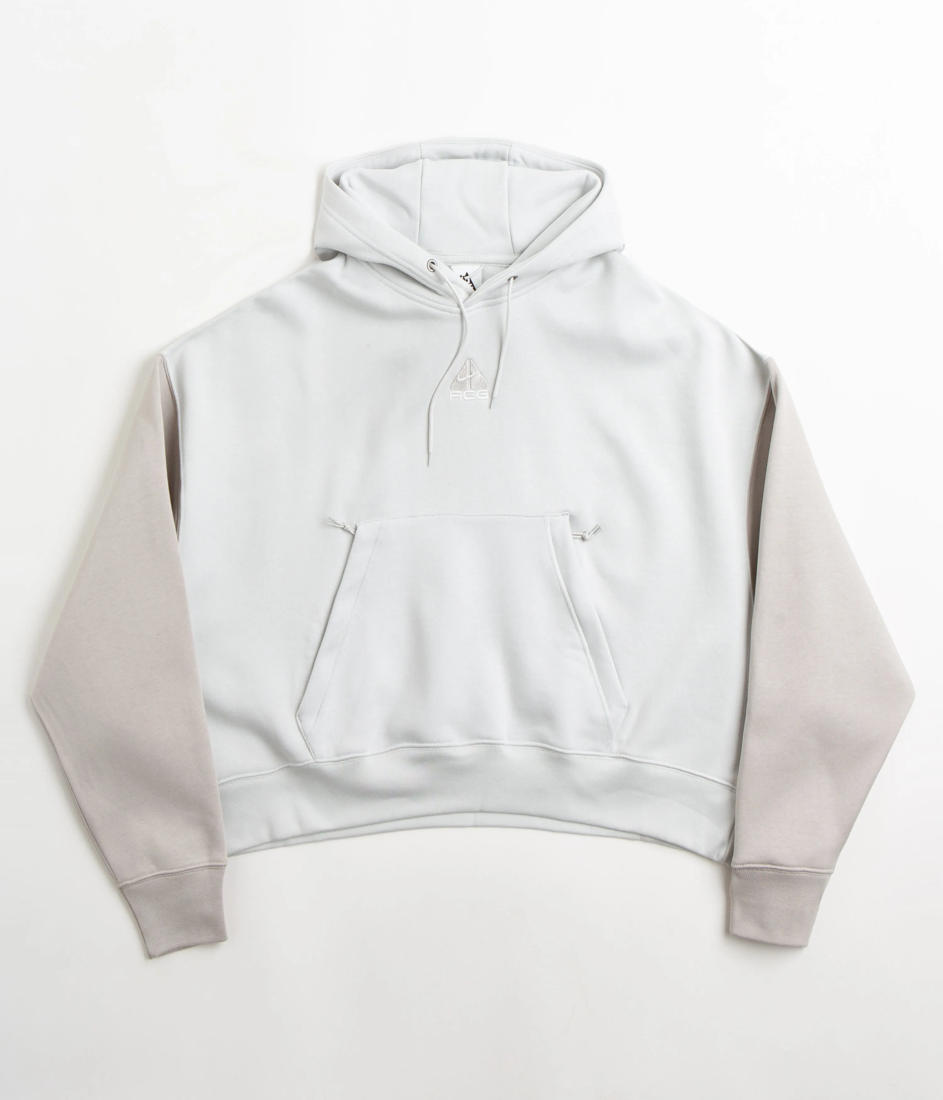 Nike ACG Womens Tuff Knit Hoodie - Photon Dust / Light Iron Ore / Summit White