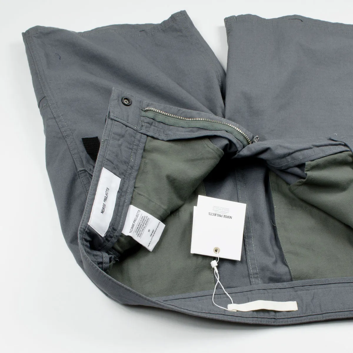 Norse Projects - Laurits Ripstop Shorts - Mouse Grey