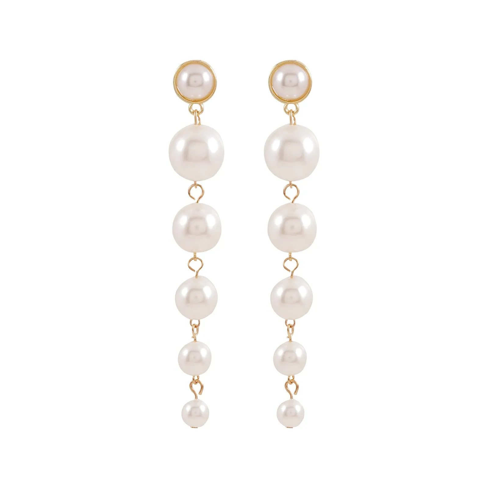 Pearlina Gold Earrings