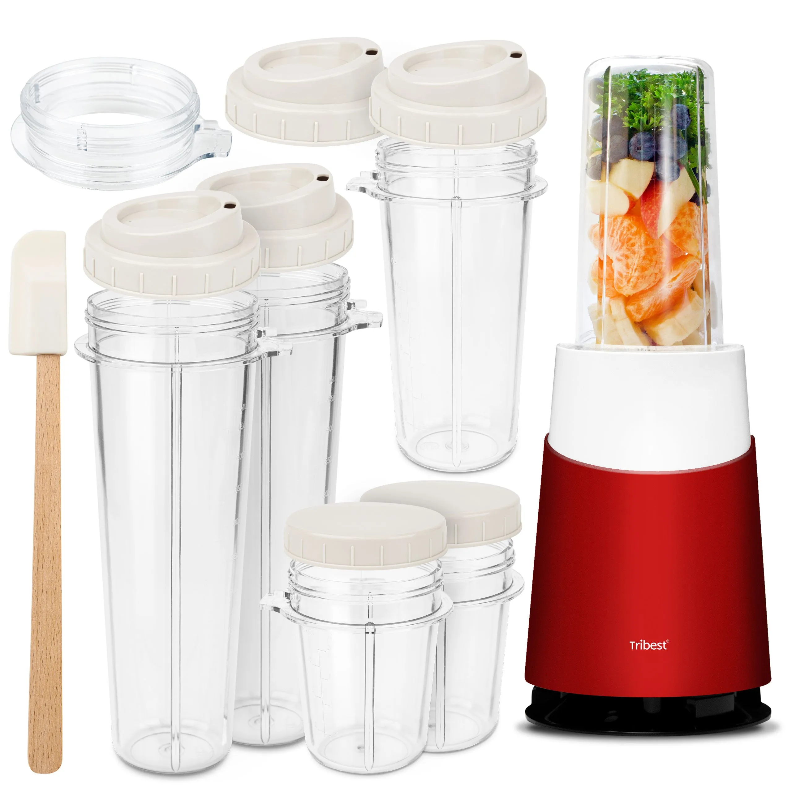 Personal Blender II Mason Jar Ready (Family 16-Piece Set)